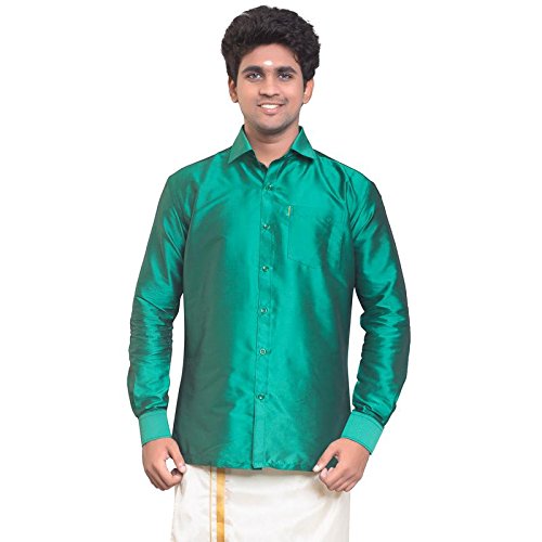 Image of THANGAMAGAN Men's Regular Fit Shirt