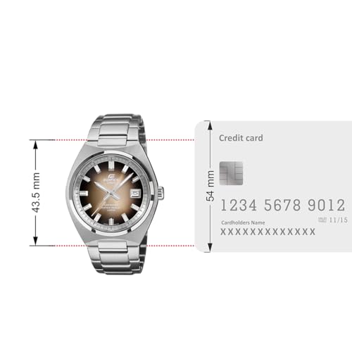 Image of Casio Edifice EFB-109D-5AVDF Analog Silver Watch Men (ED700)