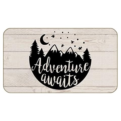 Adventure Awaits Indoor Outdoor Doormat Cover
