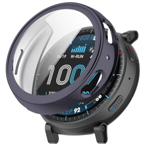 Comtax �P�[�X For Amazfit active MAX �J�o�[ TPU�f�� �����K���X�S�ʕی� �f�U�C���ȒP���t�� �ϏՌ��� �����ߗ� �w��h�~ for �ӃA�}�Y�t�B�b�g �A�N�e�B�u�}�b�N�X �J�o�[ (�O���[)