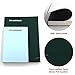 BenOpinion Large Blank Notebook Journal for Writing Drawing, Soft Faux Leather Cover, 100GSM Papers, 320 Pages, A4 8.4x11.4 inches Sketch Book(Green, Plain)