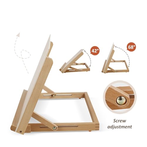 Chevalet de table pliable léger et portable avec planche dessin