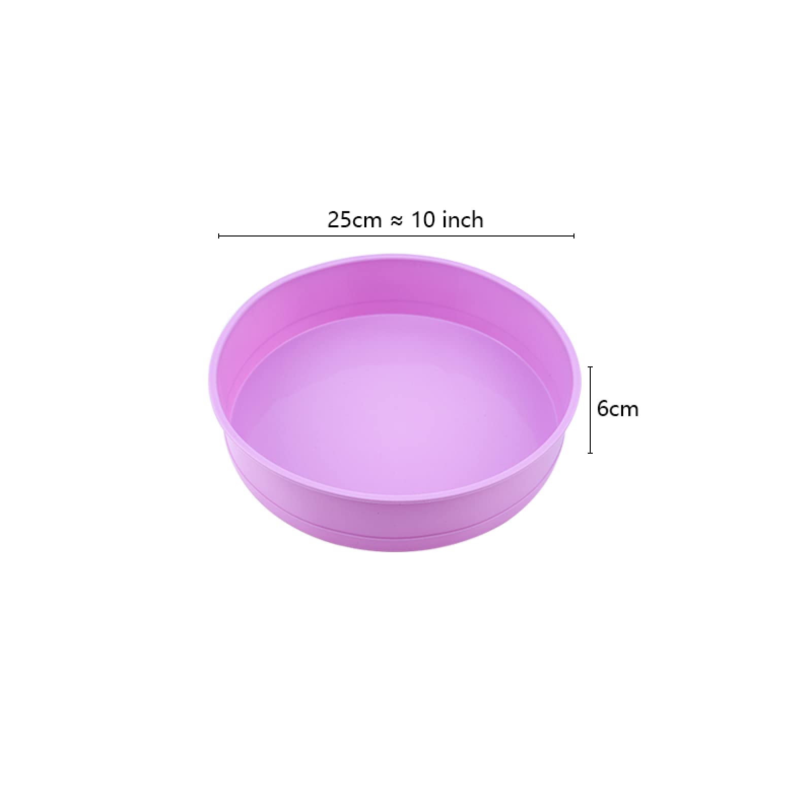 Teglia Da Forno 10 Pollici Tondo Torta Silicone Cheesecake Pan Forme Di Cottura Per Pasticceria Accessori Strumenti Stampo In Silicone Per Uso Alimentare 2Pz Verde