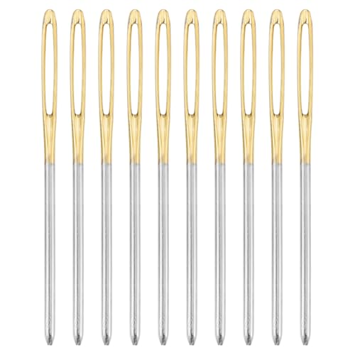 Aiguilles de couture à la main grand chas 6,9cm pour broderie et loisirs créatifs