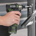 17V Brushless Screwdriver, 140Nm Cordless Impact Driver Set with 3 Adjustable Speed, 2 Batteries and Led Work Light - Image 3