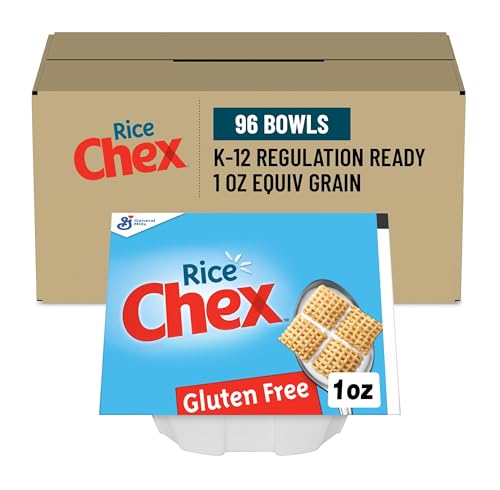 Rice Chex Cereal Gluten Free Bowl 1 Oz (Pack of