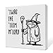 Funny 'Twas The 'Tism M'Lord Autism Meme Frog Decor Sign for Home Room Office, Humor Autism Neurodivergent Meme Desk Office Decorations, Funny Autism Awareness Frog Lover Gifts for Women Men