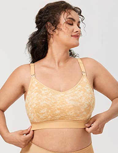Image of Gratlin Cotton Nursing Bra for Breastfeeding | Sports maternity bralettes, Plus size, No underwire, Support, For women