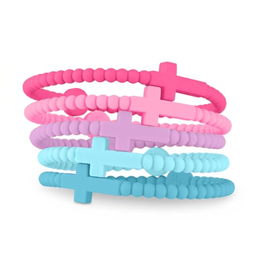Image of Ryan & Rose Jesus Bracelets - Cross Silicone Bracelet