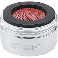 MOEN Monticello 2.2 GPM Large Male Thread Aerator In Chrome 100112 - The Home De