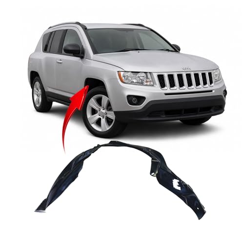 Image of FitParts Compatible with Jeep Compass 2011-2016 Front Right Fender Liner
