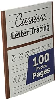 Paperback Cursive Letter Tracing: 100 Practice Pages - Letters and Words - Beginning Cursive Writing For Children - Kids Handwriting Practice Workbook - Learning Cursive Book