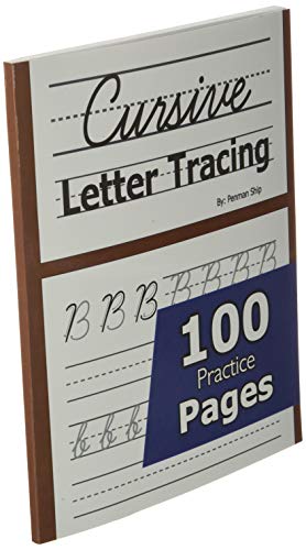 Cursive Letter Tracing: 100 Practice Pages - Letters And Words - Beginning Cursive Writing For Children - Kids Handwriting Practice Workbook - Learning Cursive #TOP2