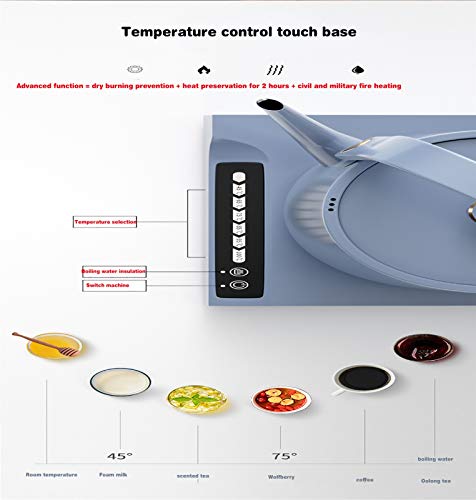 Hervidor eléctrico con control de temperatura y función auto apagado miniatura 7