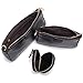 Small Crossbody Bag for Women Shape Golden Zippy Handbags with Coin Purse including 3 Size Bag (Black)