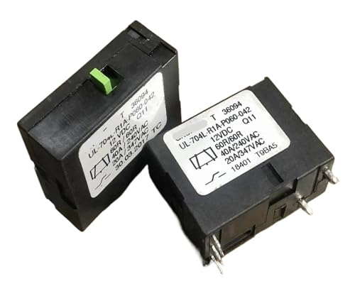 Relais 12 V CC UL-704L-R1A-P060-042 composant electronique 5 broches