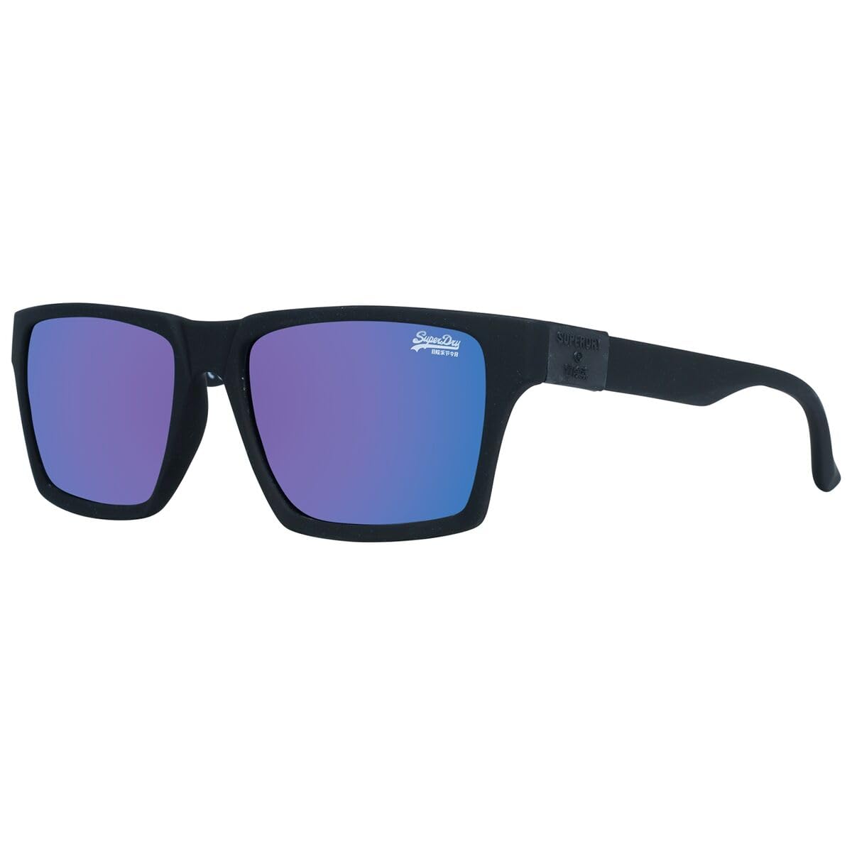 Superdry Unisex Black Disruptive Sds Sunglasses