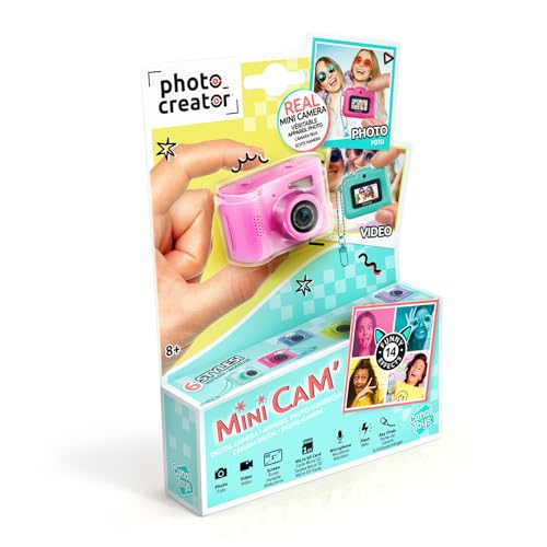 Canal Toys – Photo Creator – Appareil Photo et Vidéo Numérique Mini Cam’ – Compact avec Porte clé et Carte SD 1Go Incluse – CLK 06 - vue 5