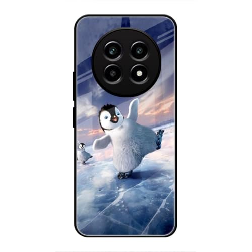Image of SmashItUp Penguin | Animal Designer Printed TPU Metal Case Mobile Back Cover for Realme 13 Pro / 13 Pro+ Plus (5G)