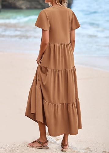 Image of KIRUNDO Summer Maxi Dresses for Women 2026