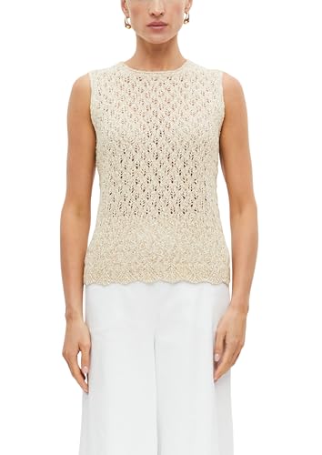 s.Oliver Black Label Damen VEST 2178836 8411 sandstein 38