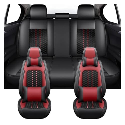 Housses de sièges auto pour BMW E60 F30 E46 X3 E83 F25 E91 kit complet rouge Luxury