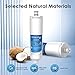 Waterdrop Refrigerator Water Filter, Replacement for Bosch® 640565, Whirlpool® WHKF-R-PLUS, EVOLFLTR10, 3M® Cuno CS-52, CS-51, W1085590, 51000, 3 Filters