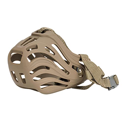 Focinho de cachorro de silicone,Capa de boca de cachorro de silicone com fivela ajustável | Focinhei