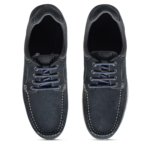 Image of Woodland Men Dnavy 4 Casual Shoes