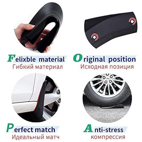 Bavettes de protection pour Epica Sonic et berlines noires - 4
