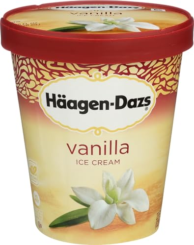 Haagen Dazs, Ice Cream Vanilla, 28 Ounce