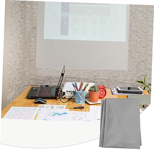 Écran de projection 100 pouces DOITOOL portable avec ruban adhésif double face pour bureau - 6