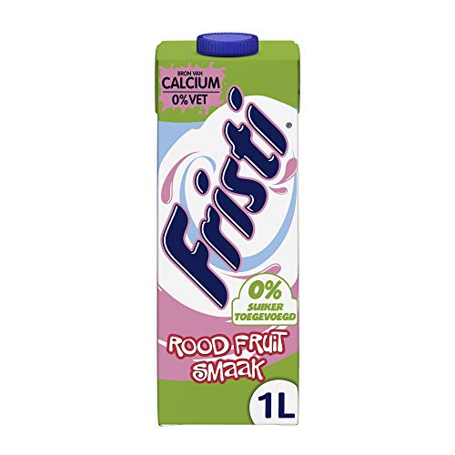 Fristi Drinkyoghurt Rood Fruit 0% Suiker 12 x 1 L - Image 3