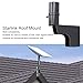 Wall Mount, Adjustable Short Mounting Kit for , Aluminum Alloy Antenna Pole Mount, Internet Satellite Roof Mount, for Home Commercial Use
