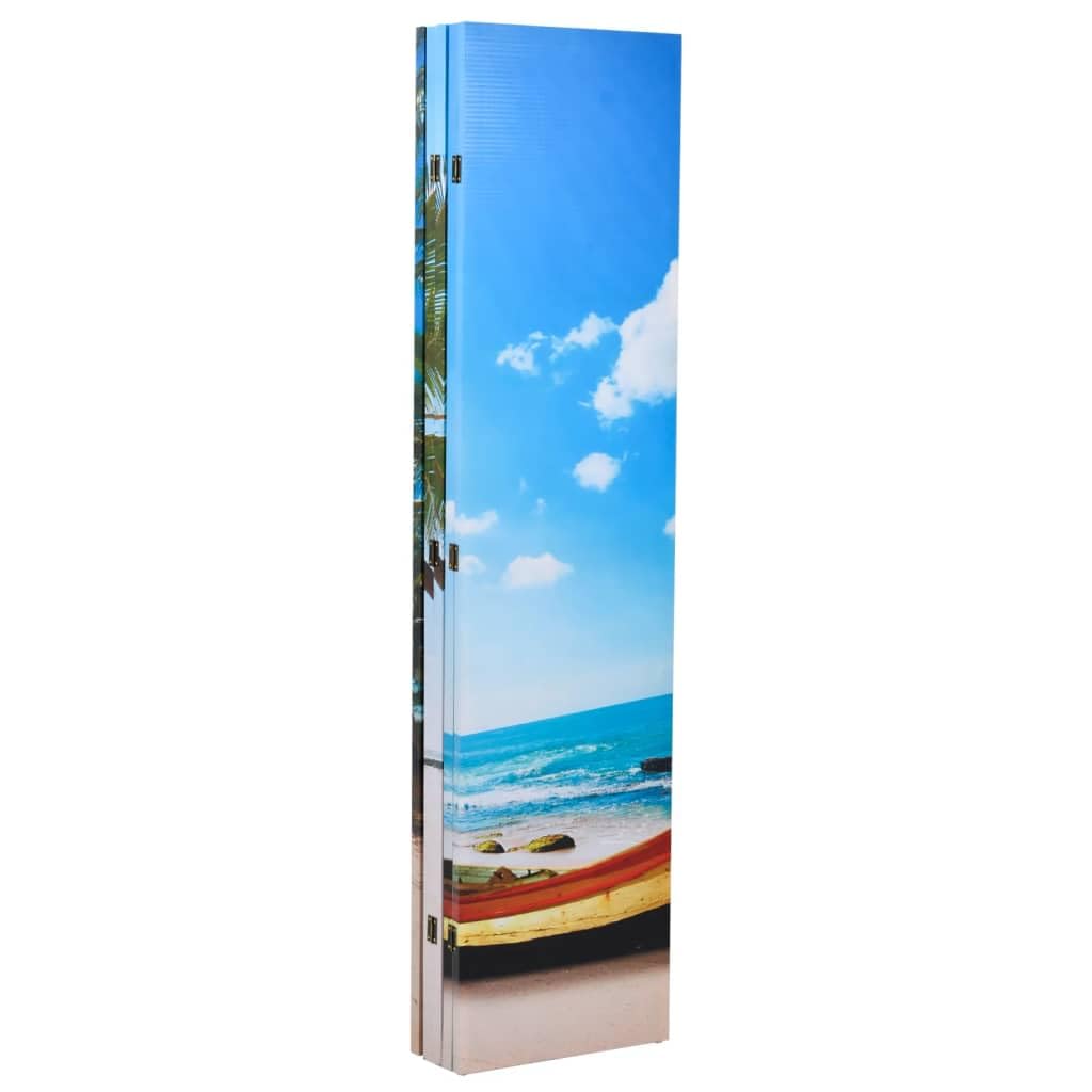 Ścianka działowa składana 200 x 170 cm plaża