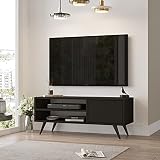 Yurupa TV Lowboard,Fernsehtisch,Unterschrank,Fernsehschrank,TV Schrank,TV Tisch,TV Möbel,TV Board,Büro,Arbeitzimmer,Wohnzimmer Holzoptik,CD1-LB