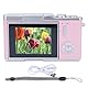Digitalfotografie Kamera 1080p 48 MP 2,4 -Zoll -HD -Display 8X Elektronische Zoom Videokamera für Outdoor -Fotografie (Rosenate)