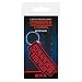Produktbild Pyramid RK38886C Schlüsselanhänger Strangers Things, Rot und schwarz, 6 cm