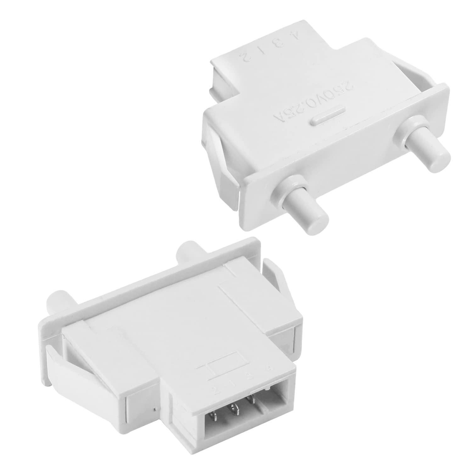 Snapklik.com : Refrigerator Door Light Switch 25.5mm Momentary Fridge ...