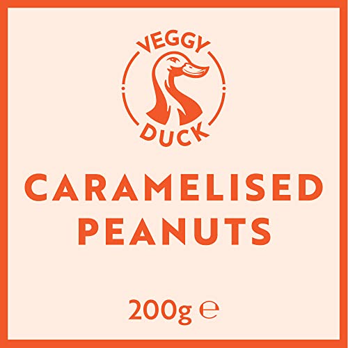 Veggy Duck - Caramelised Peanuts (200g, Pack of 2) - Sweet & Crunchy | Artisan Production | Made in Italy - Image 2