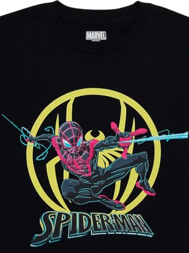Marvel Boys' Spiderman Miles Morales Spider-Verse T-Shirt2