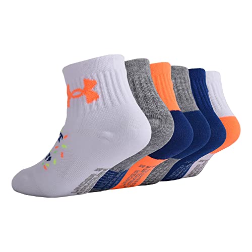 Image of Under Armour boys Multi Pack Quarter Sock