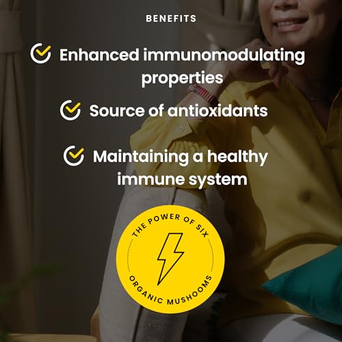 PURICA - Immune 7 Complex, 120 Vegan Capsules 120-Day Supply - Blend of Organic Sun Mushroom, Cordyceps, Red Reishi, Maitake, Shiitake & Turkey Tail for Daily Wellness & Balance, Non-GMO & Gluten-Free - Image 4