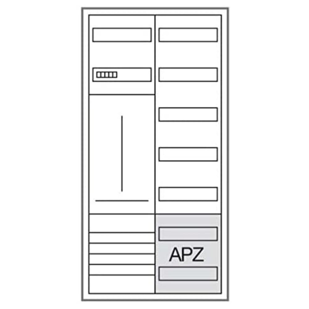Hager ZB323T15 Komplettschrank Aufputz