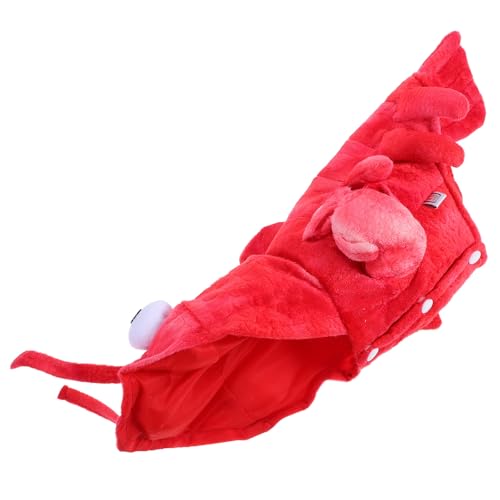 Disfraz de langosta para perros XS rojo