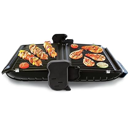 Tefal GC2050 Kontaktgrill, Polycarbonate, schwarz/Silber – Bild 8