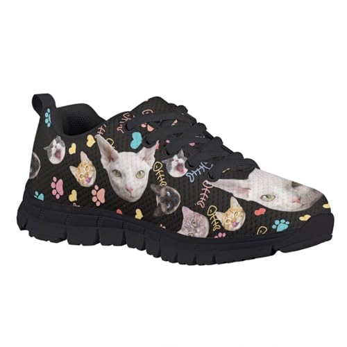 GIFTPUZZ Unisex-Child Athletic Running Shoes Breathable Lightweight Shoes for Hiking Walking Sports Travel Jogging2