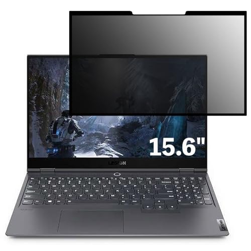 Lenovo Legion Slim750i 15.6インチ 16:9 対応 粘着 着脱式 覗き見防止フィルム プライバシーフィルター ブルーライトカット 反射防止 パソコン PC モニター 液晶保護 保護シート