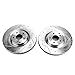 Power Stop EBR1243XPR Drilled and Slotted Front Brake Rotor Pair