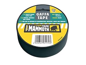 Everbuild Gaffa Tape Schwarz 50 mm x 45 M